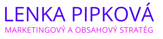 Lenka Pipková, marketing a content manager